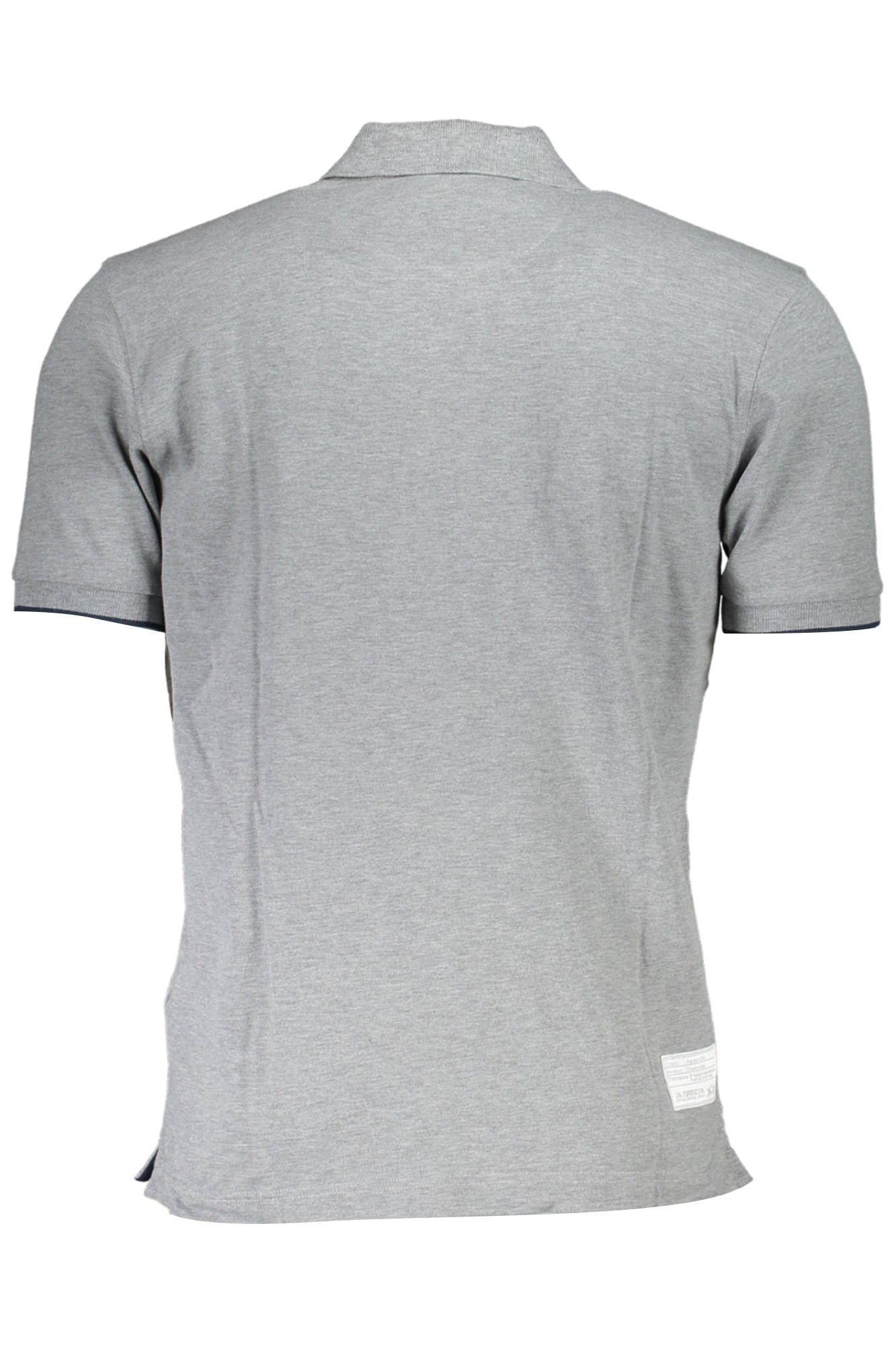 La Martina Poloshirt Herren – Kurzarm Polo Grau mit Logo-Stickerei | soulluna.de Grau