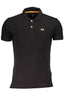 LA MARTINA Poloshirt Herren – Slim Fit Kurzarm-Shirt mit Logo-Stickerei Schwarz