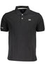 La Martina Herren Kurzarm Polo Schwarz Schwarz