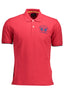 La Martina Poloshirt Herren – Kurzärmliges Polohemd in Rot mit Stickerei | soulluna.de Rot