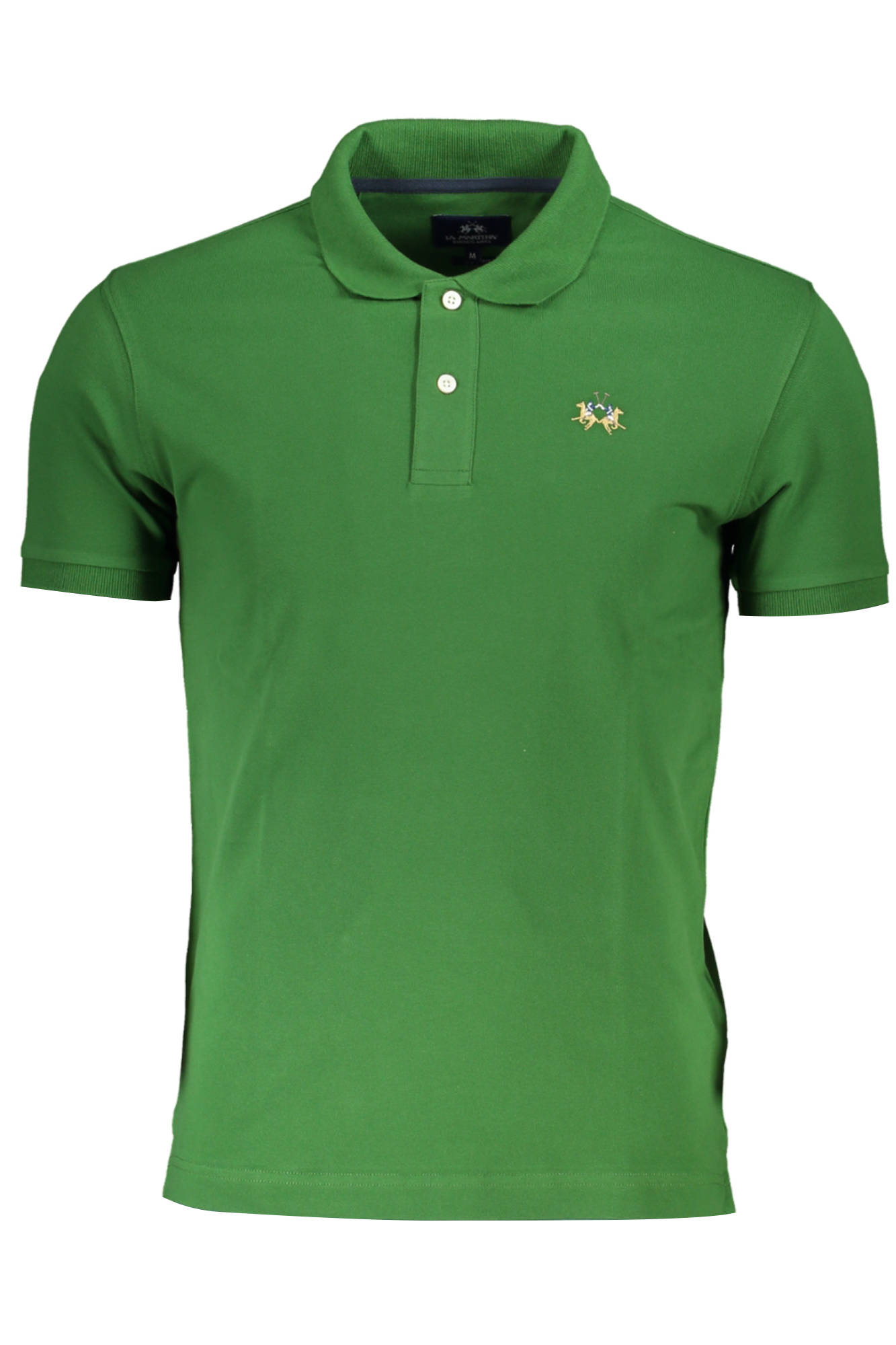 LA MARTINA Poloshirt Herren – Slim Fit aus Baumwolle mit Stickerei | soulluna.de Grün Hauptbild