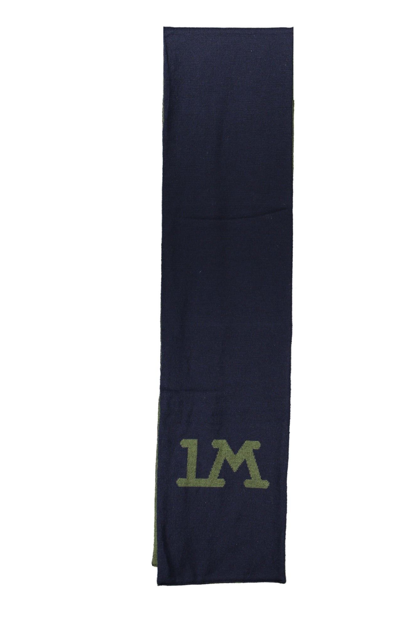 LA MARTINA Herrenschal Grün – Mit Logo-Druck und Kontrastdetails für Herbst/Winter Grün