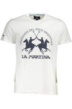 LA MARTINA HERREN KURZARM T-SHIRT WEISS