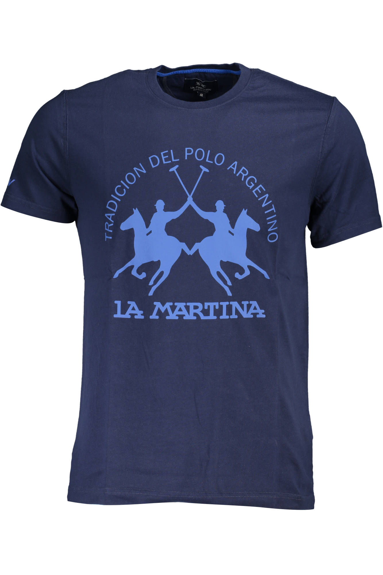La Martina Herren Kurzarm T-Shirt Blau Blau