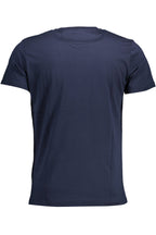 LA MARTINA HERREN-KURZARM-T-SHIRT BLAU