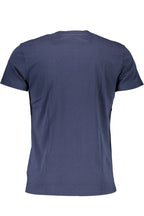 LA MARTINA HERREN-KURZARM-T-SHIRT BLAU