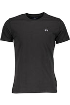 LA MARTINA HERREN-KURZARM-T-SHIRT SCHWARZ