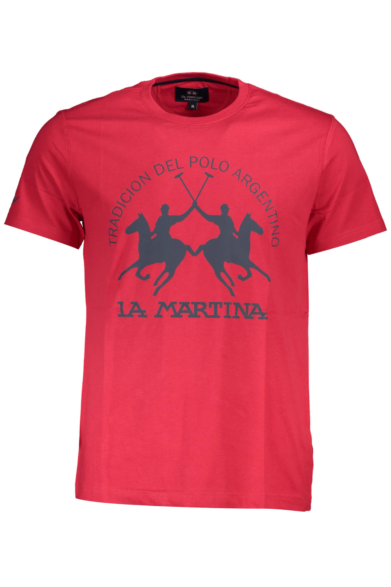 La Martina Herren Kurzarm T-Shirt Rot Rot