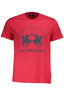 La Martina Herren Kurzarm T-Shirt Rot Rot