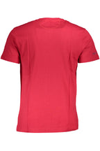 LA MARTINA HERREN KURZARM T-SHIRT ROT