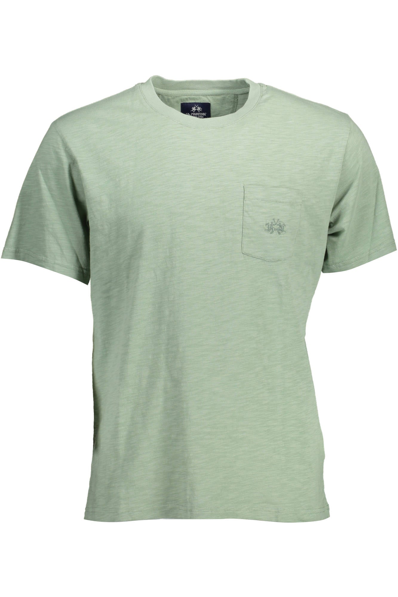 LA MARTINA T-Shirt Herren Grün – Kurzarm mit Stickerei | soulluna.de Grün