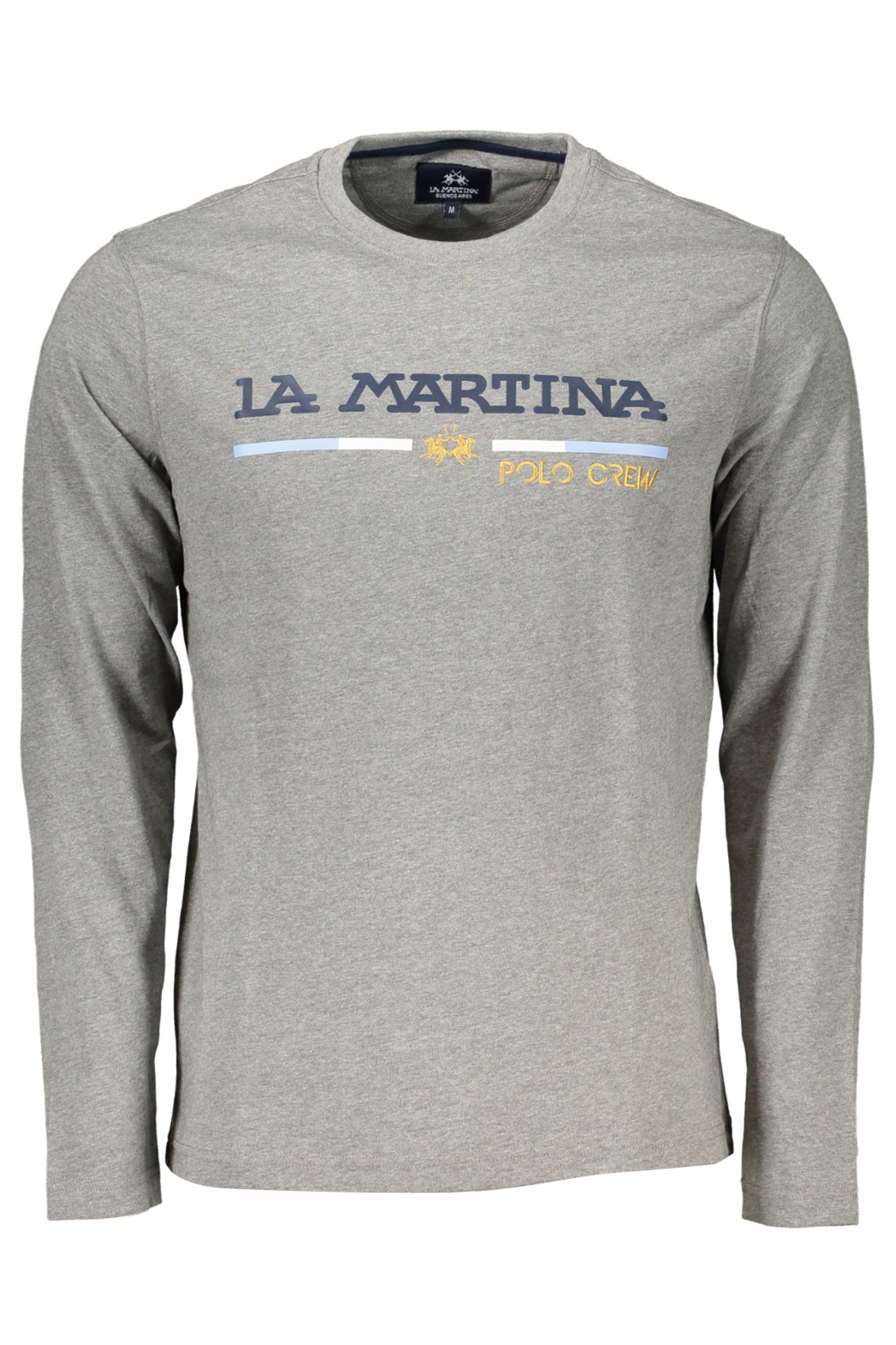 LA MARTINA HERREN-LANGARM-T-SHIRT GRAU Hauptbild