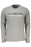 LA MARTINA HERREN-LANGARM-T-SHIRT GRAU
