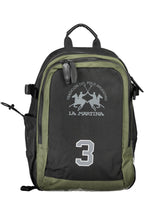 LA MARTINA BLACK MAN RUCKSACK