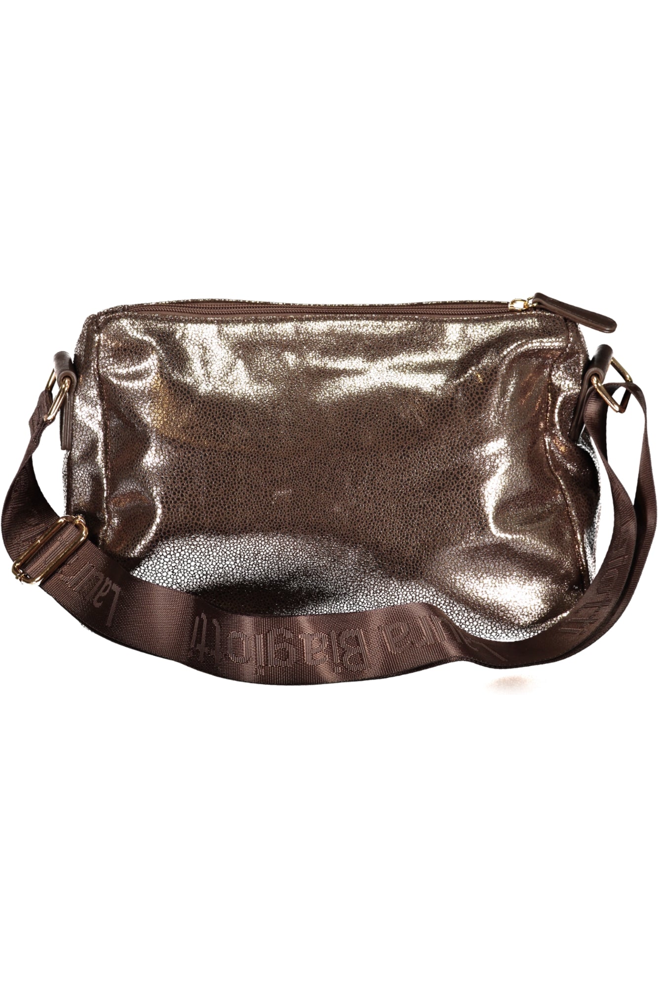 Laura Biagiotti Damentasche Grau – Verstellbare Schultertasche für Herbst/Winter Bronze