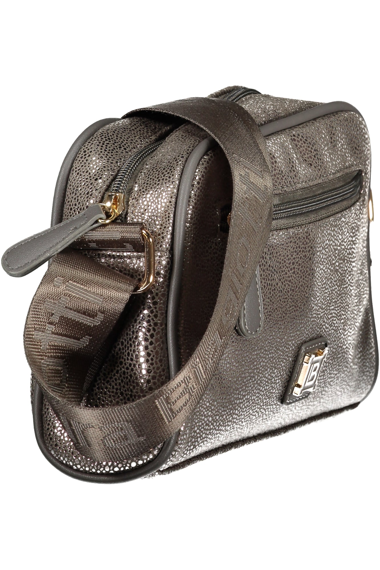 Laura Biagiotti Damentasche Bronze – Verstellbare Schultertasche für Herbst/Winter Grau
