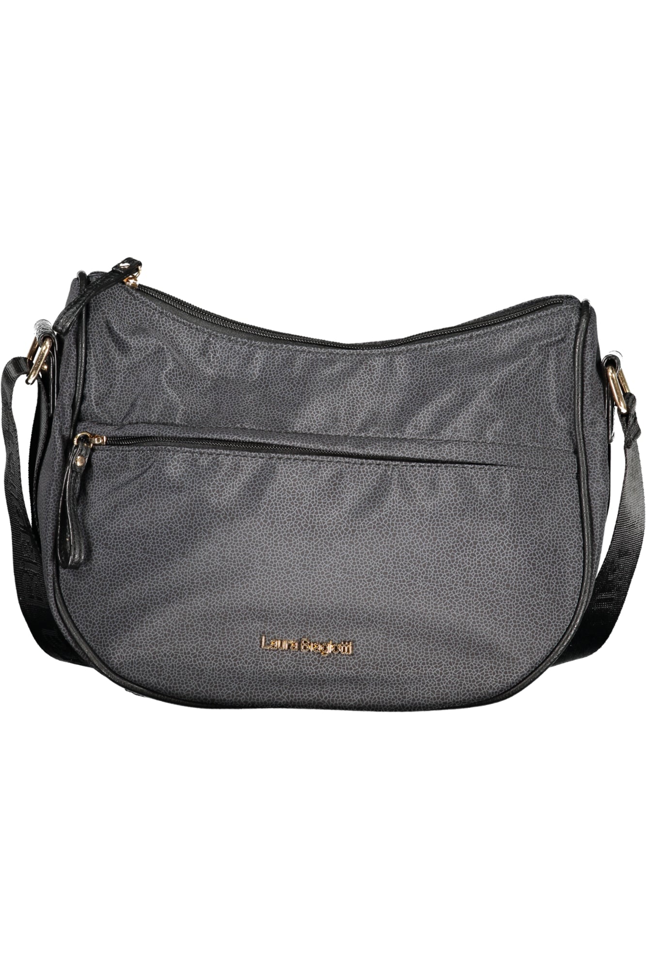 Laura Biagiotti Beige Damentasche – Elegante Schultertasche für Damen im Herbst/Winter Schwarz