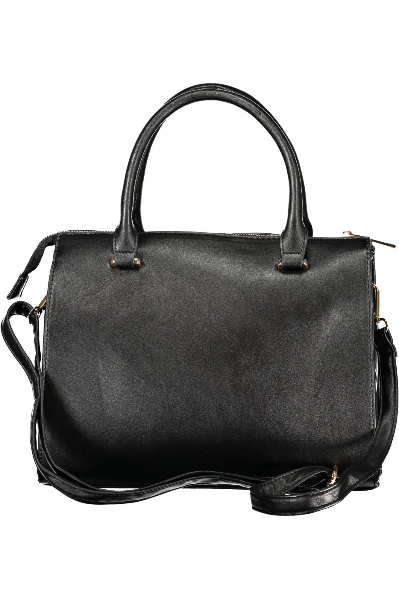 Laura Biagiotti Rote Damentasche – Elegante PVC-Tasche für Herbst/Winter | soulluna.de Schwarz