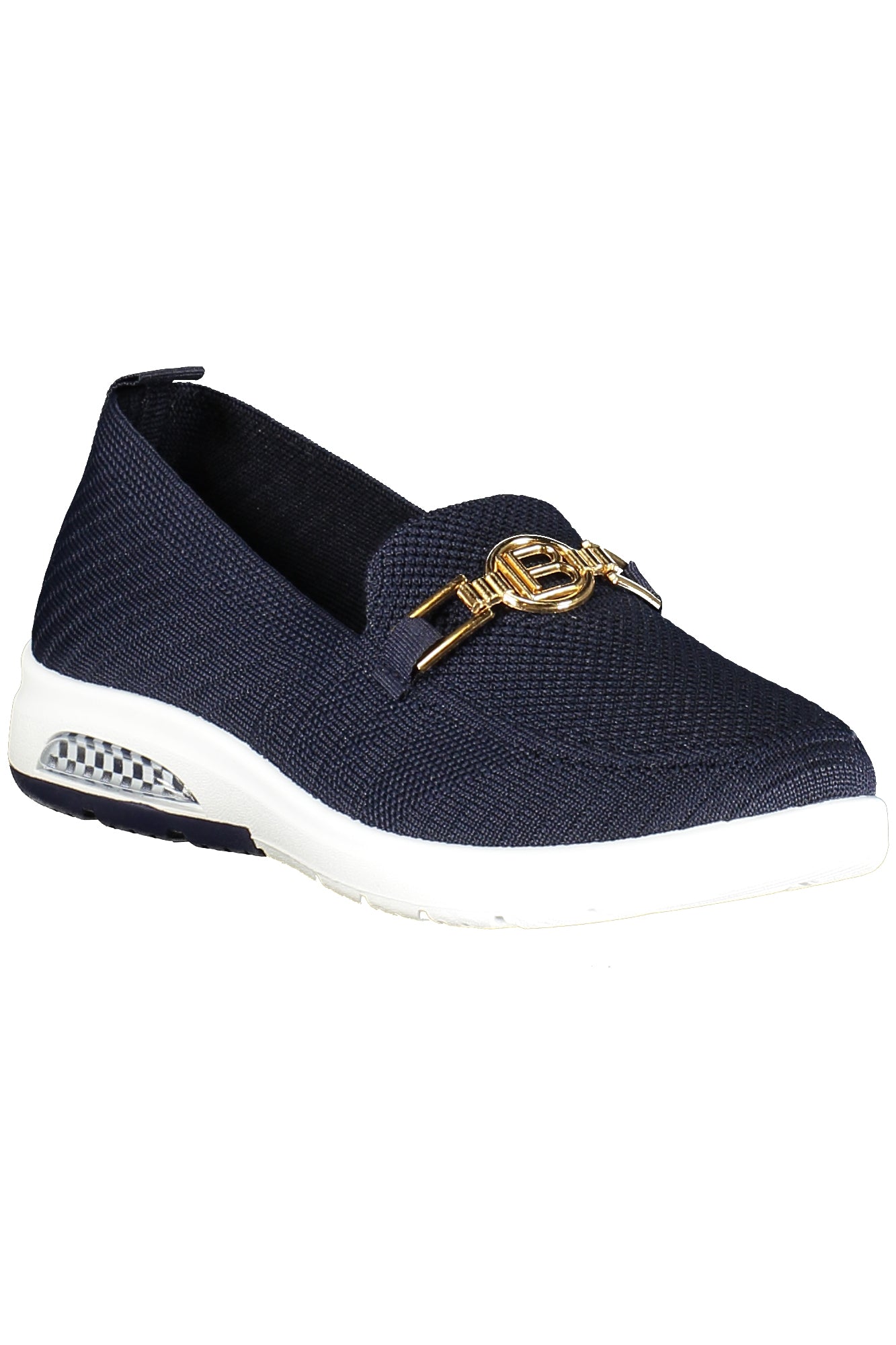Laura Biagiotti Damen Schuhe Schwarz – Klassisches Design mit herausnehmbarem Fußbett Blau