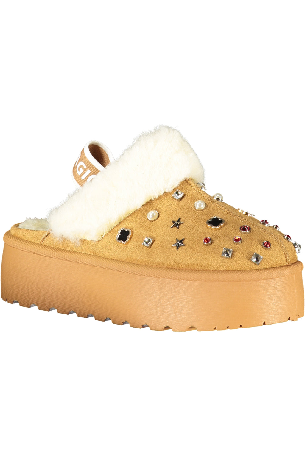 LAURA BIAGIOTTI DAMEN-WINTER-CLOGS, BRAUN