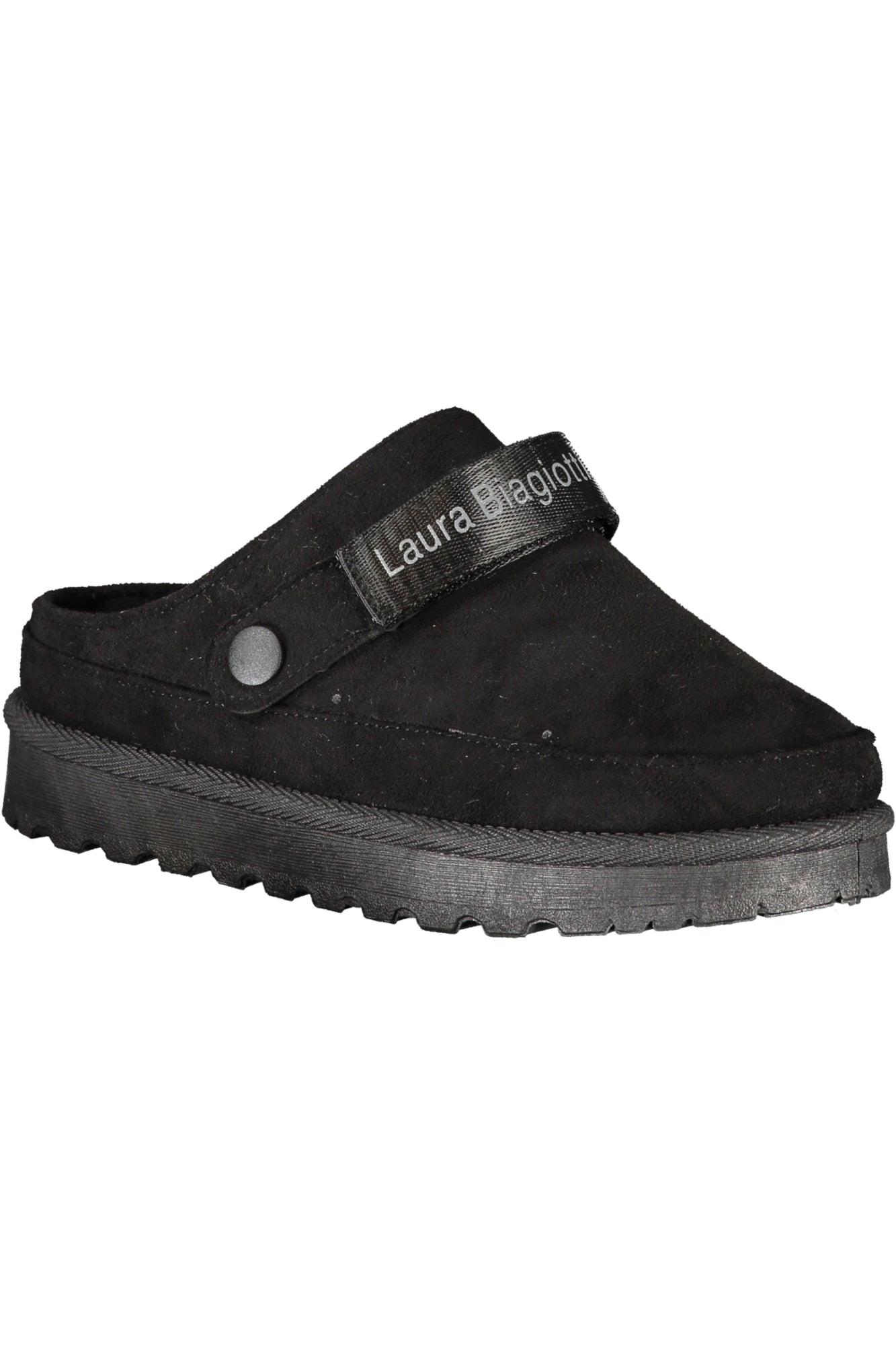 LAURA BIAGIOTTI SCHWARZE WINTER-CLOGS FÜR DAMEN