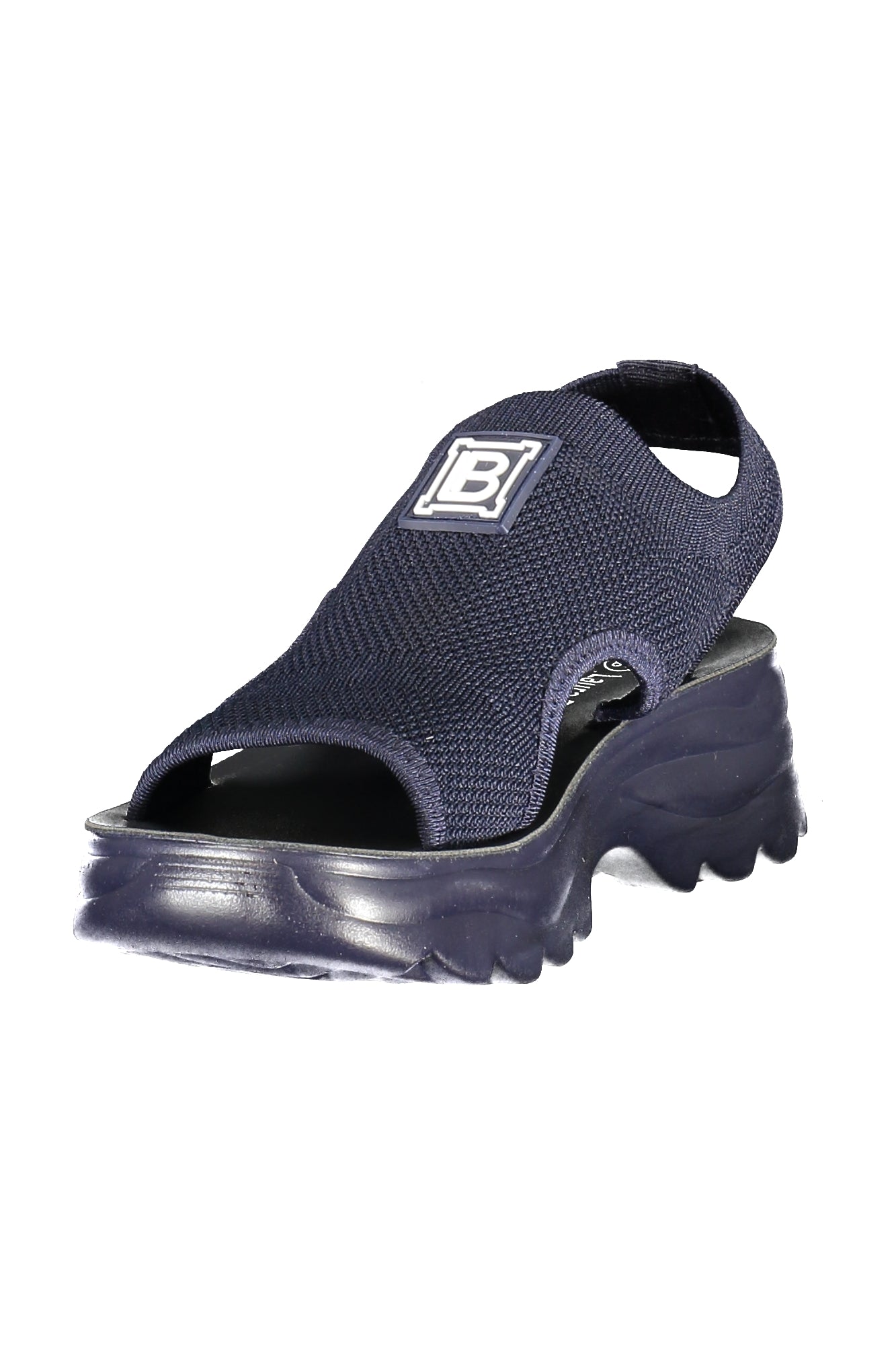 Laura Biagiotti Sandalen Damen – Elastischer Knöchelverschluss in Schwarz | Frühjahr/Sommer Blau