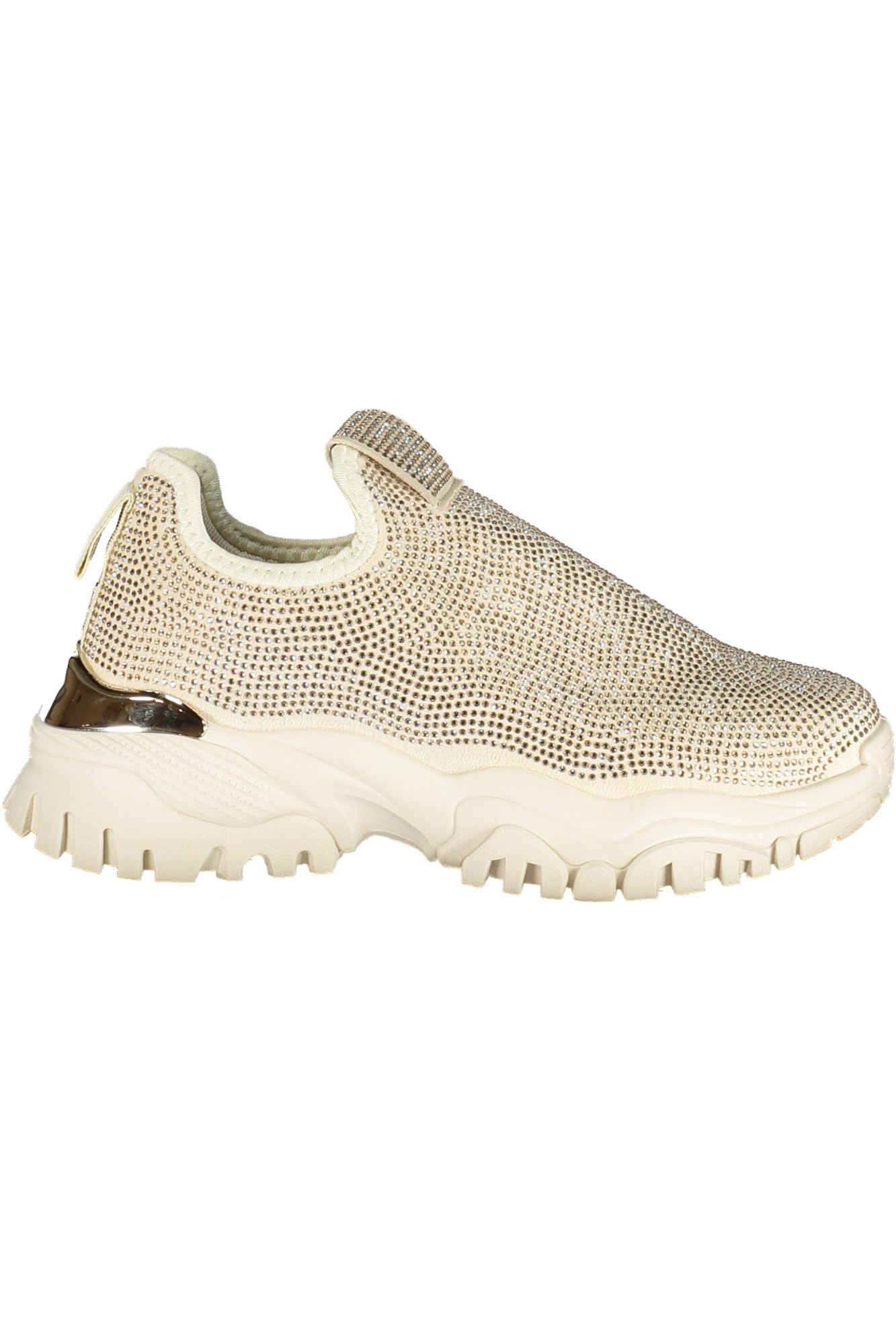 LAURA BIAGIOTTI Damen Sneaker – Elastischer Sportschuh Beige