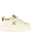 LAURA BIAGIOTTI Damen Sneaker – Sportschuh mit Schnürsenkel Beige
