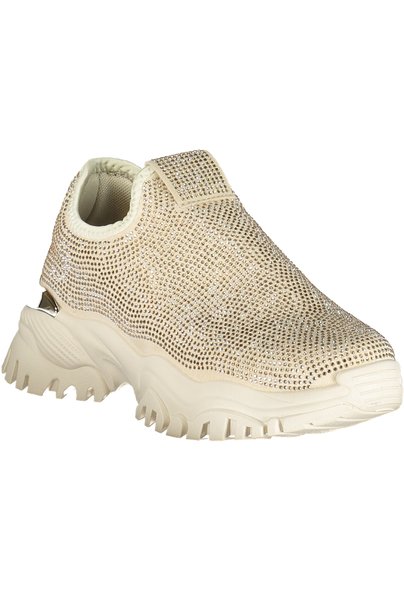 LAURA BIAGIOTTI Damen Sneaker – Elastischer Sportschuh Beige