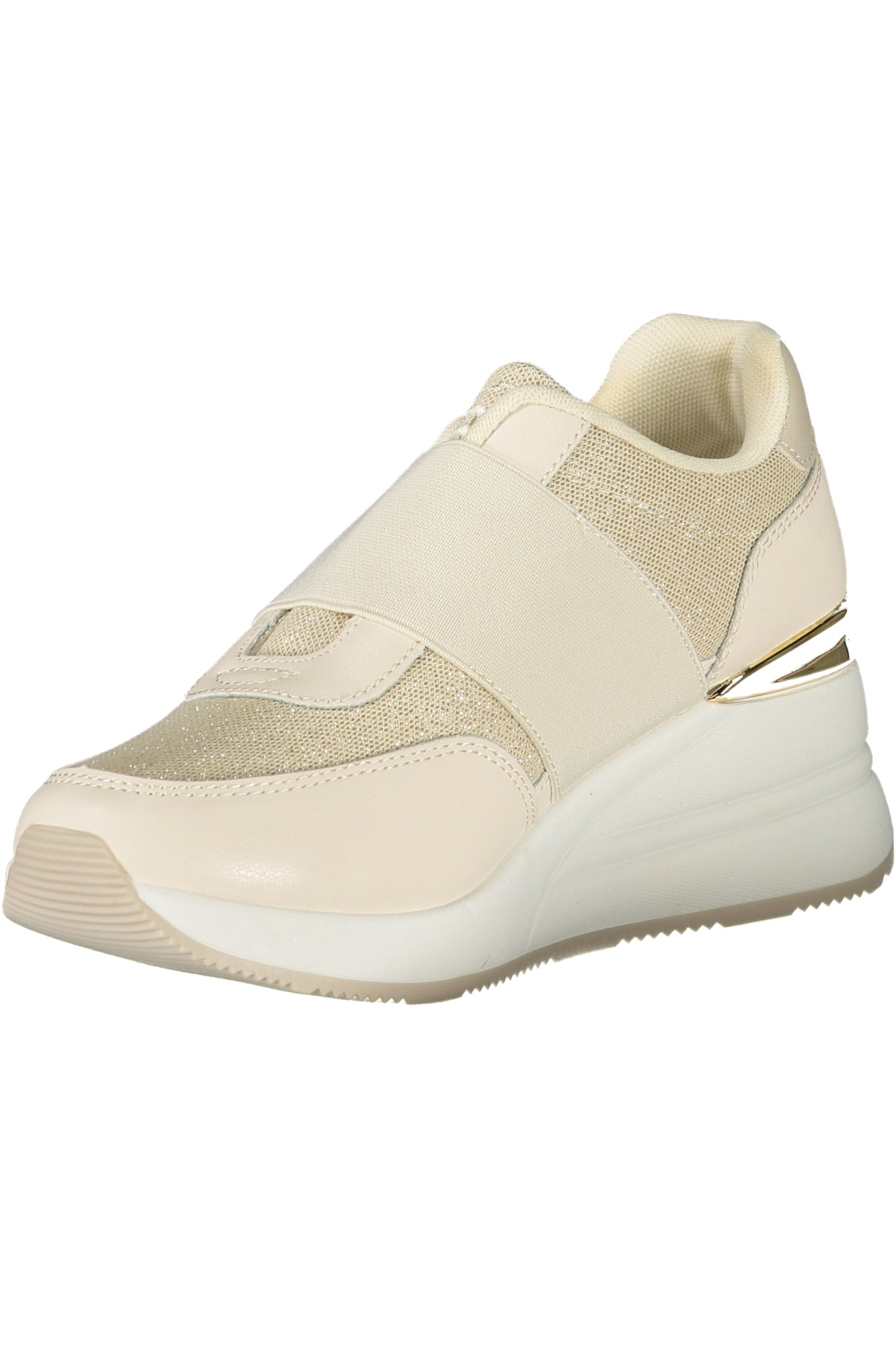 LAURA BIAGIOTTI Damen Sneaker – Elastischer Sportschuh Beige