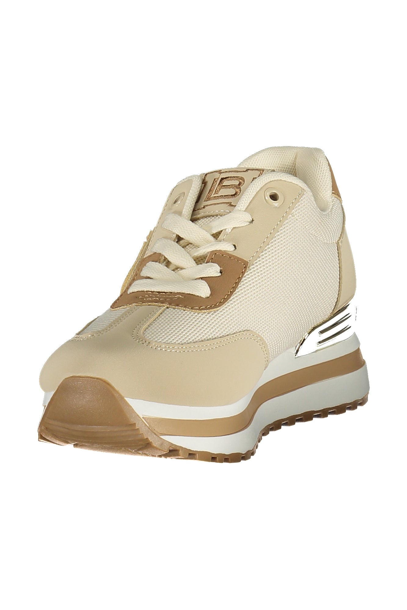 Laura Biagiotti Damen-Sportschuhe Weiss – Leichte Sneaker für Frühjahr/Sommer Beige
