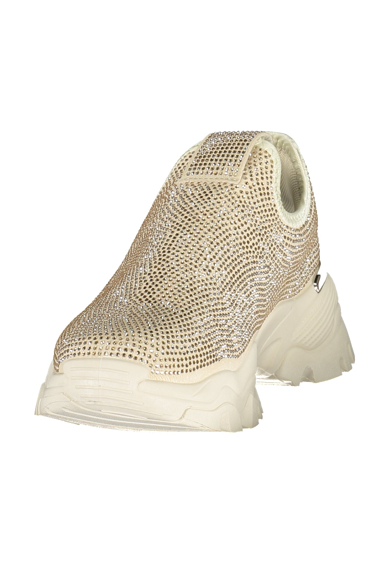 LAURA BIAGIOTTI Damen Sneaker – Elastischer Sportschuh Beige