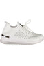 Laura Biagiotti Damen-Sneaker Weiss – Sportschuhe mit Strassapplikationen für Frühjahr/Sommer Weiß