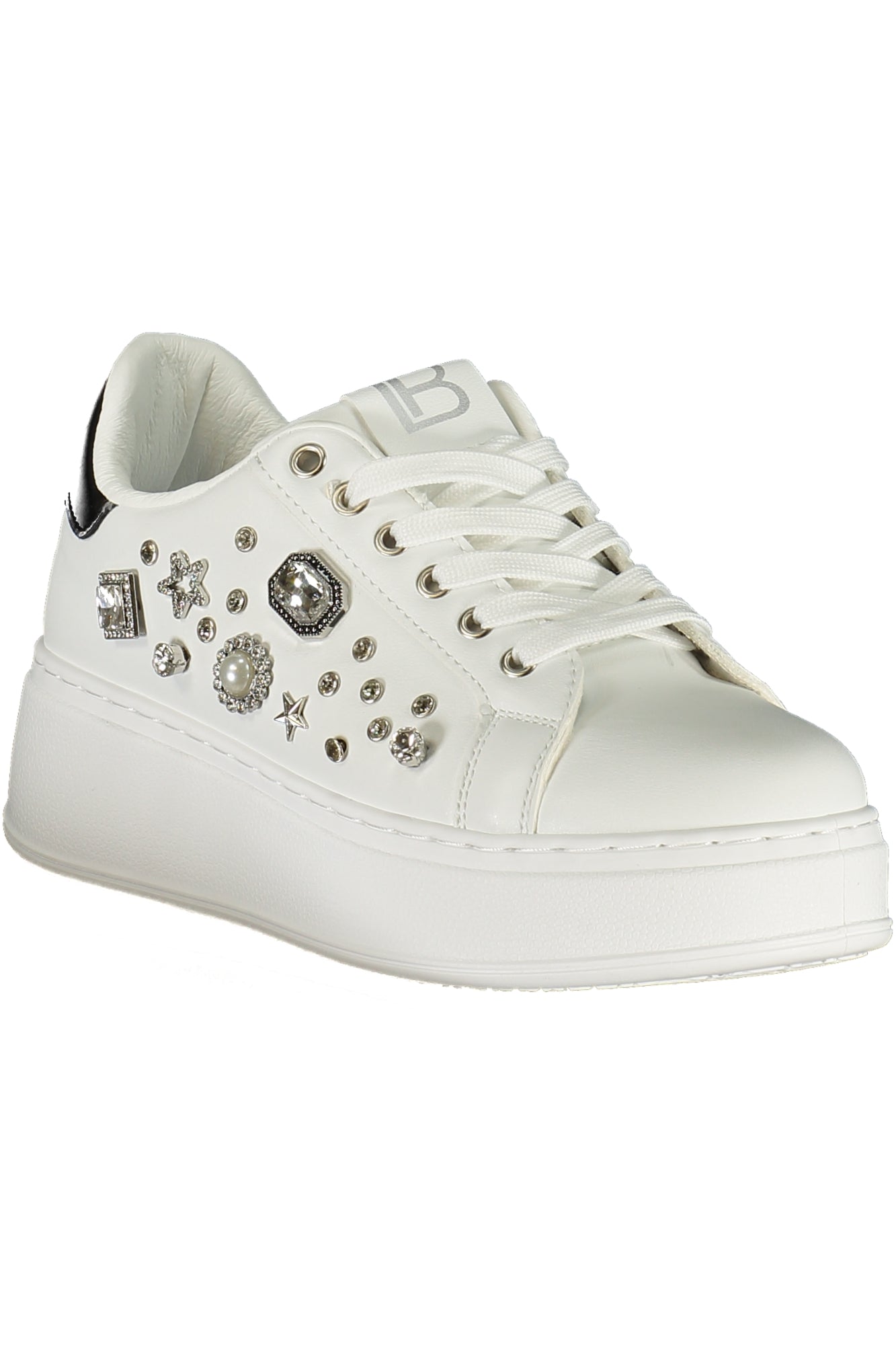 LAURA BIAGIOTTI Damen Sneaker – Sportschuh mit Schnürsenkeln Zweitbild