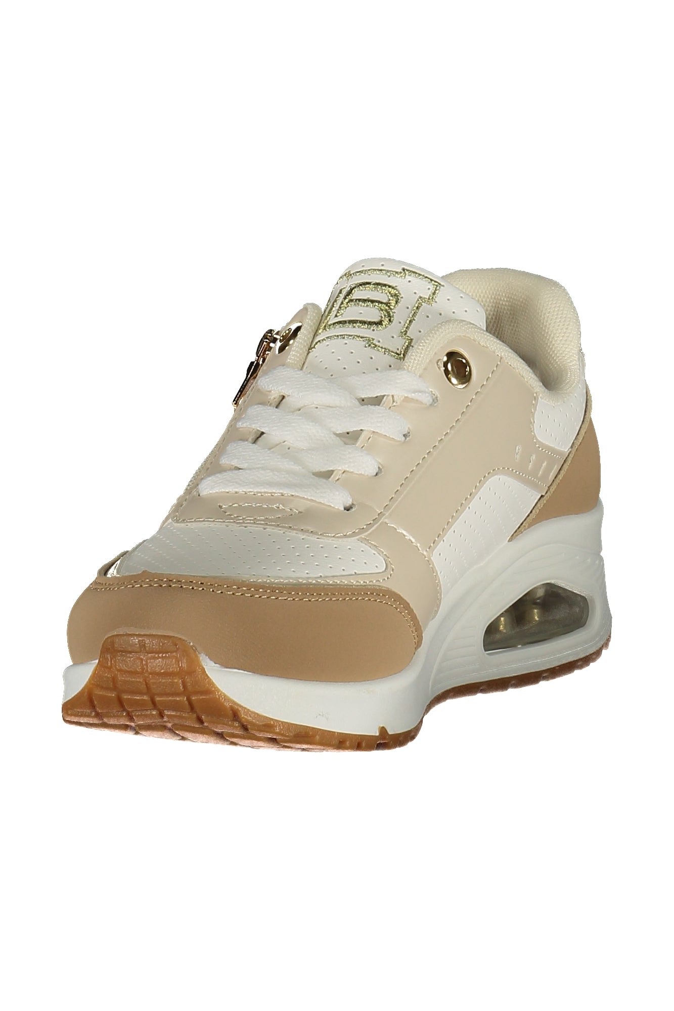 LAURA BIAGIOTTI Damen Sneaker – Sportschuh mit Schnürsenkeln Weiß