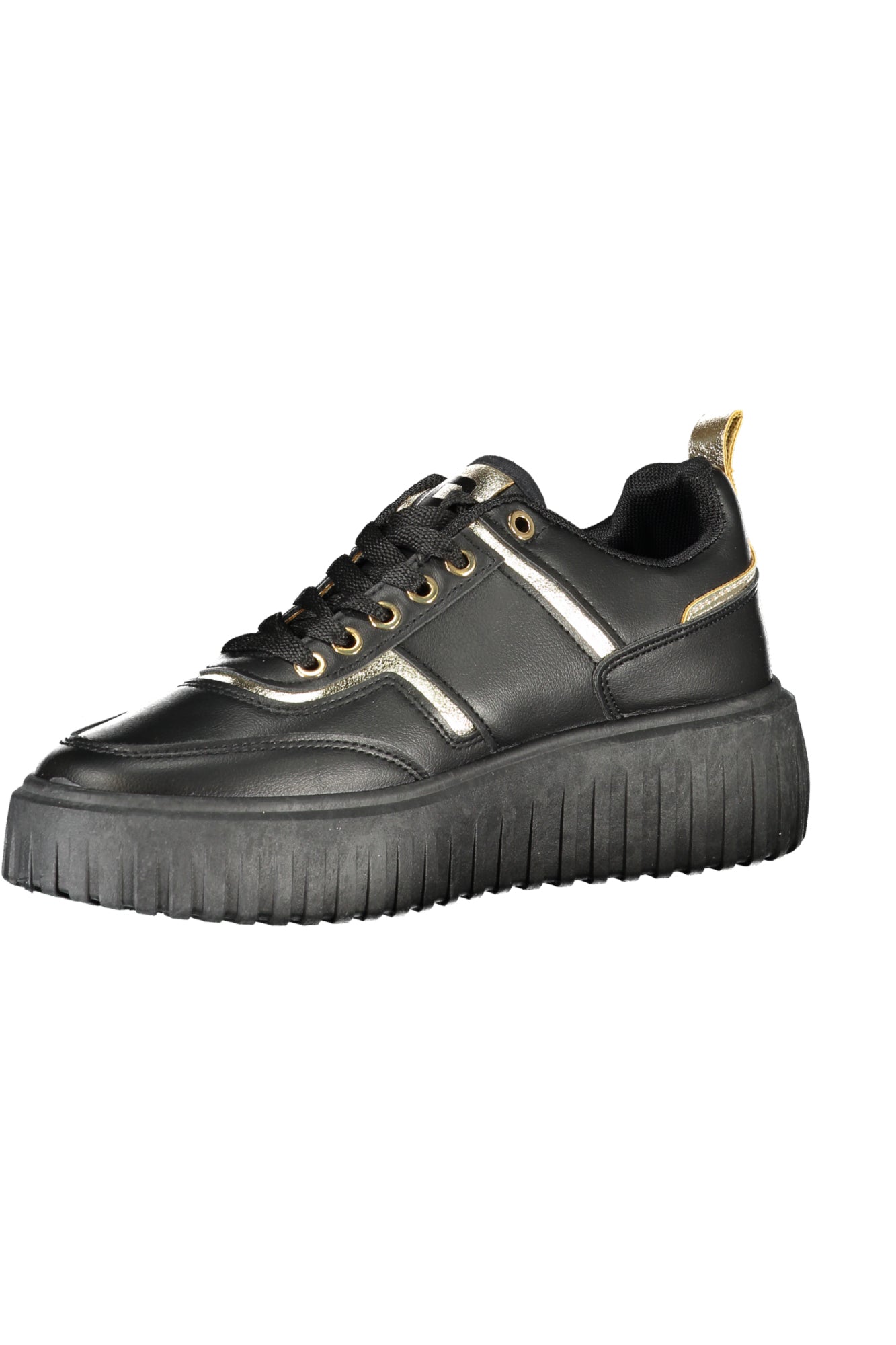 Laura Biagiotti Sneaker Damen – Sportschuhe Grün mit Strass-Print | soulluna.de Schwarz