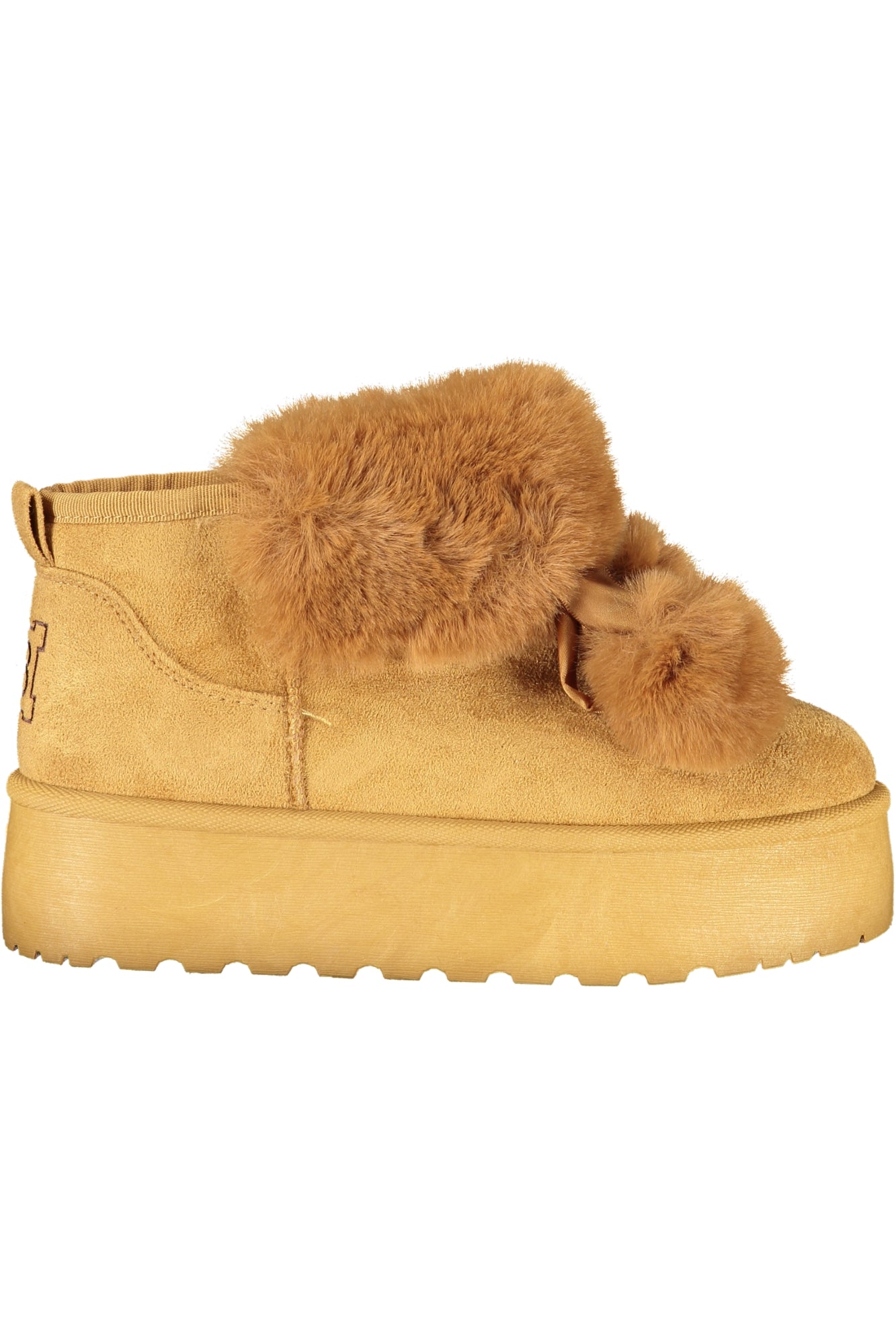 Laura Biagiotti Damenstiefel Braun – Stiefeletten mit Pelz & Keilabsatz | soulluna.de Braun