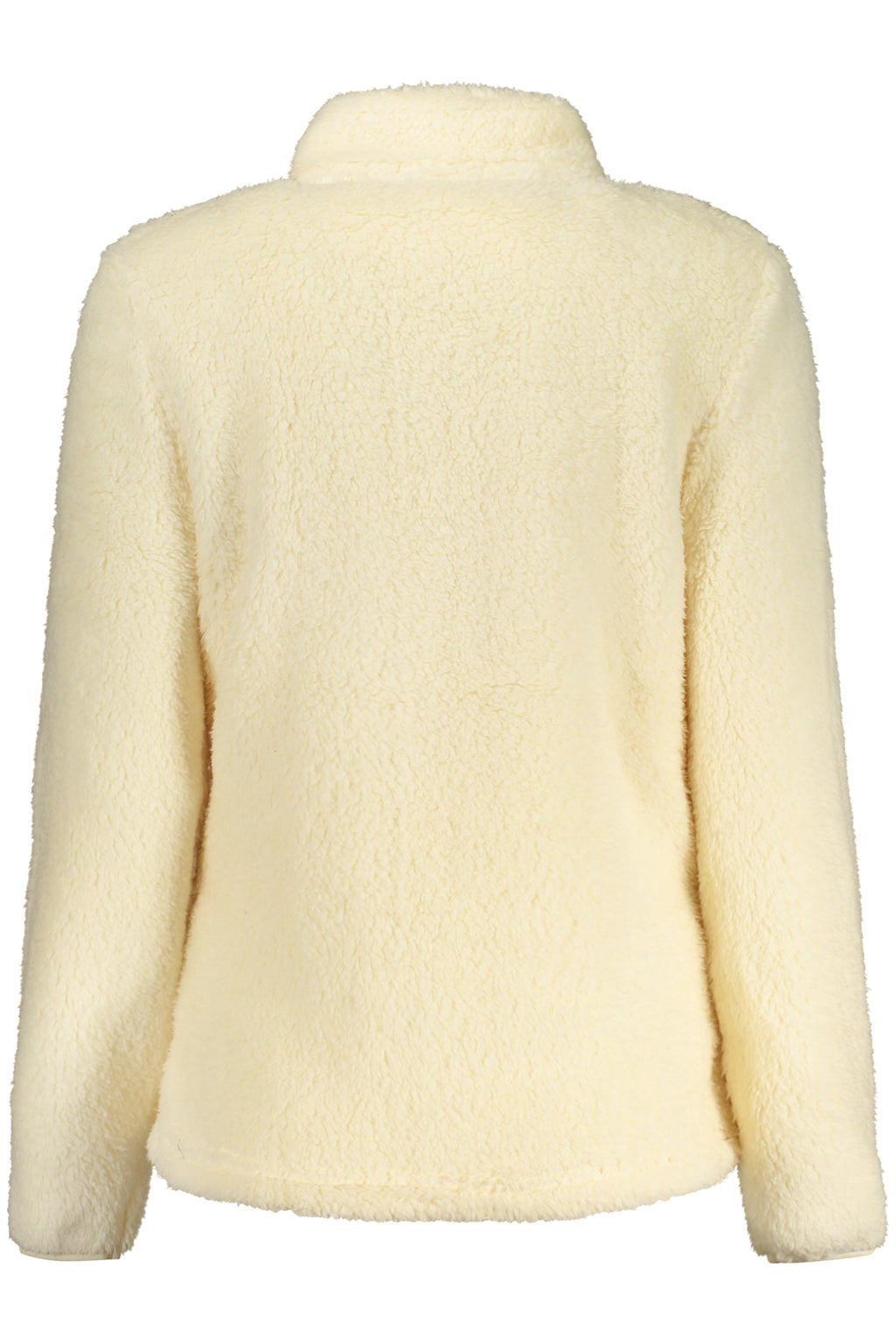 LAURA BIAGIOTTI DAMEN-SWEATSHIRT MIT BEIGEM REISSVERSCHLUSS