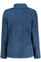 LAURA BIAGIOTTI DAMEN-SWEATSHIRT MIT REISSVERSCHLUSS, BLAU