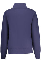 LAURA BIAGIOTTI DAMEN-SWEATSHIRT MIT REISSVERSCHLUSS, BLAU