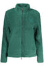LAURA BIAGIOTTI DAMEN-SWEATSHIRT MIT REISSVERSCHLUSS, BRAUNE FARBE