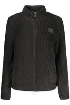 LAURA BIAGIOTTI DAMEN-SWEATSHIRT MIT REISSVERSCHLUSS, SCHWARZ