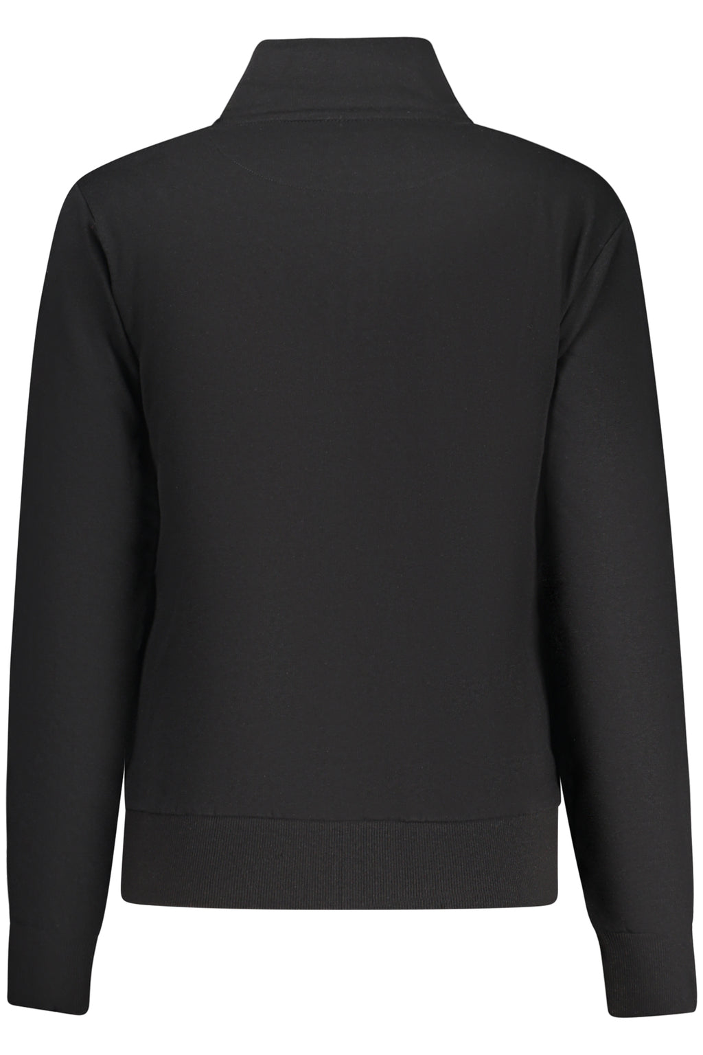 LAURA BIAGIOTTI DAMEN-SWEATSHIRT MIT REISSVERSCHLUSS, SCHWARZ