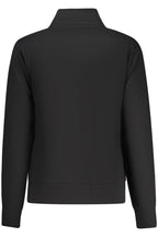 LAURA BIAGIOTTI DAMEN-SWEATSHIRT MIT REISSVERSCHLUSS, SCHWARZ