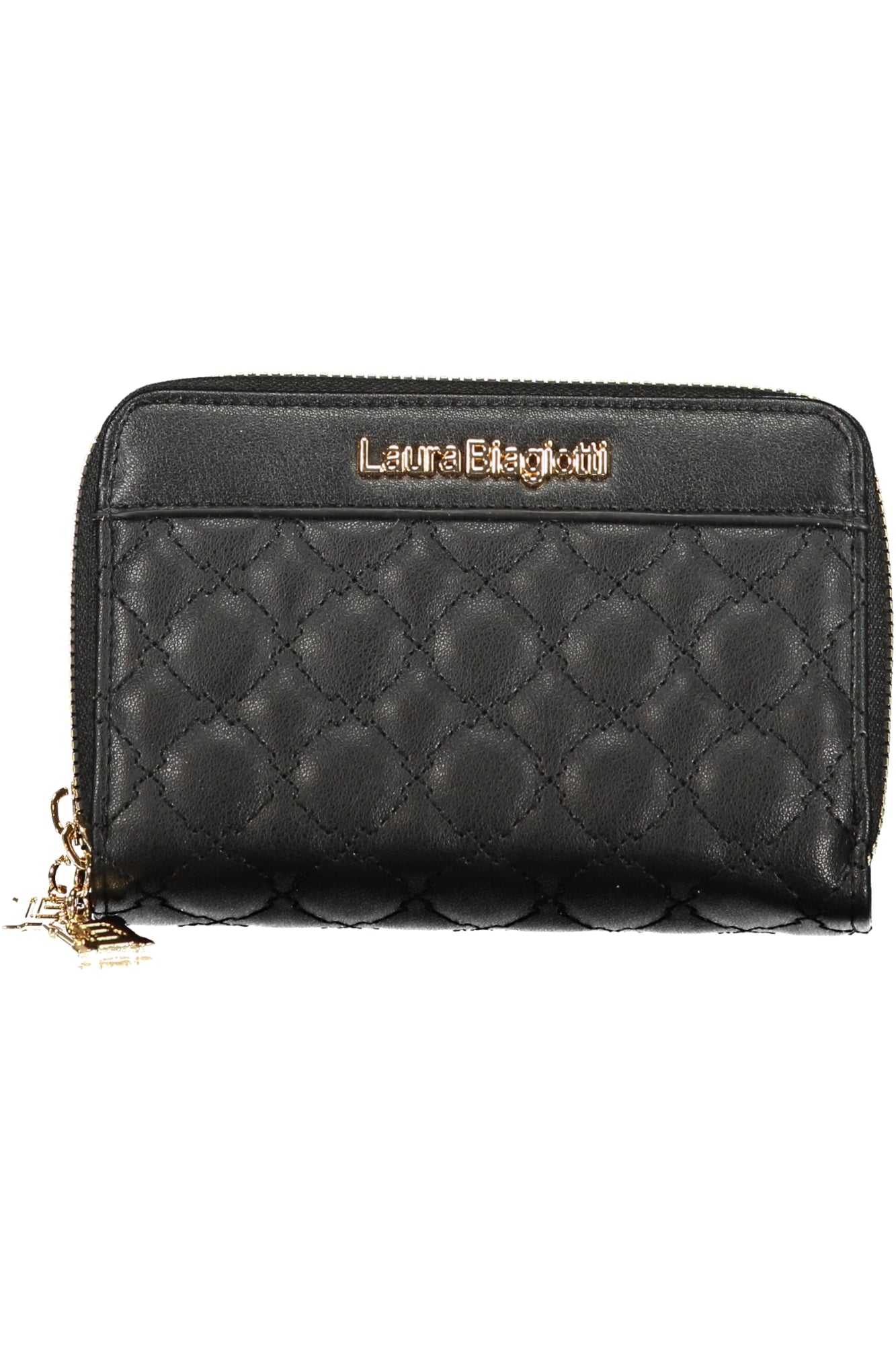 Laura Biagiotti Schwarze Damenbrieftasche Schwarz Hauptbild