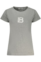 LAURA BIAGIOTTI DAMEN-OUTFITTING-T-SHIRT, GRAU