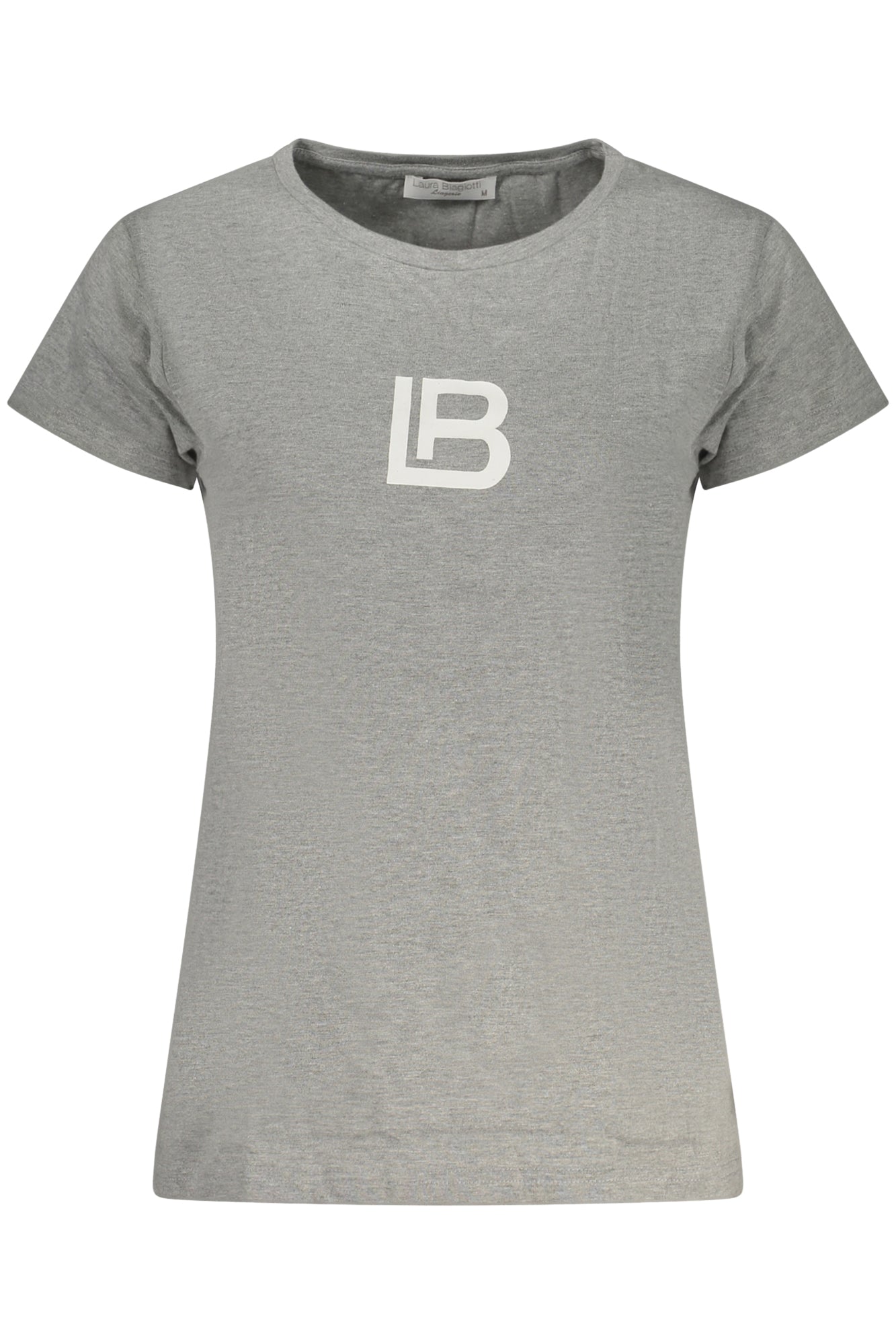 LAURA BIAGIOTTI DAMEN-OUTFITTING-T-SHIRT, GRAU