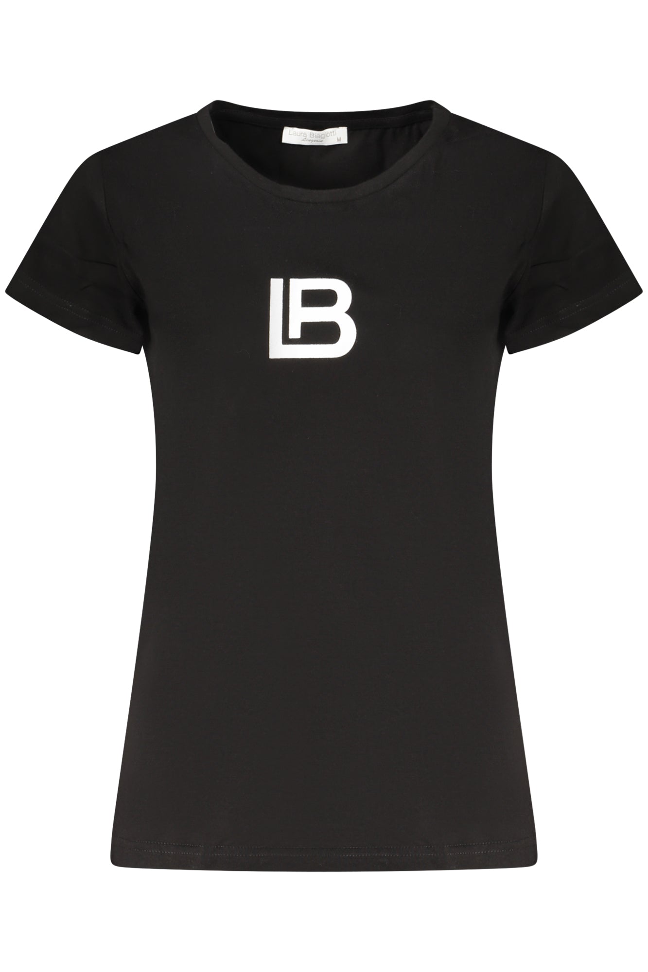 LAURA BIAGIOTTI DAMEN-T-SHIRT IN SCHWARZ