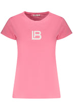LAURA BIAGIOTTI DAMEN PINK EXTERNAL T-SHIRT