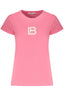 LAURA BIAGIOTTI DAMEN PINK EXTERNAL T-SHIRT